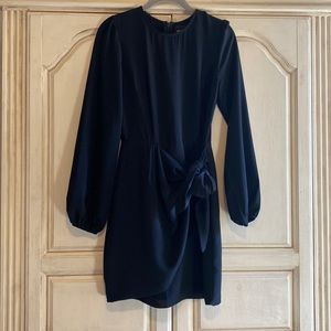 NWT Black Wrap Dress